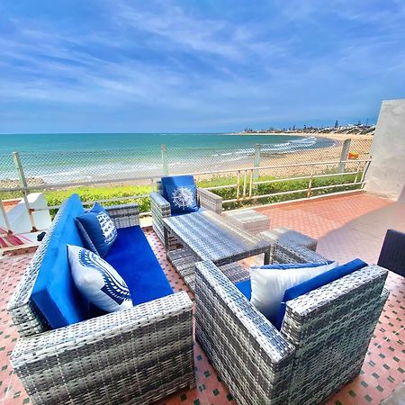 Splendid Beachfront Villa In Sidi Bouzid Beach With Pool Douar Ourlali Екстер'єр фото
